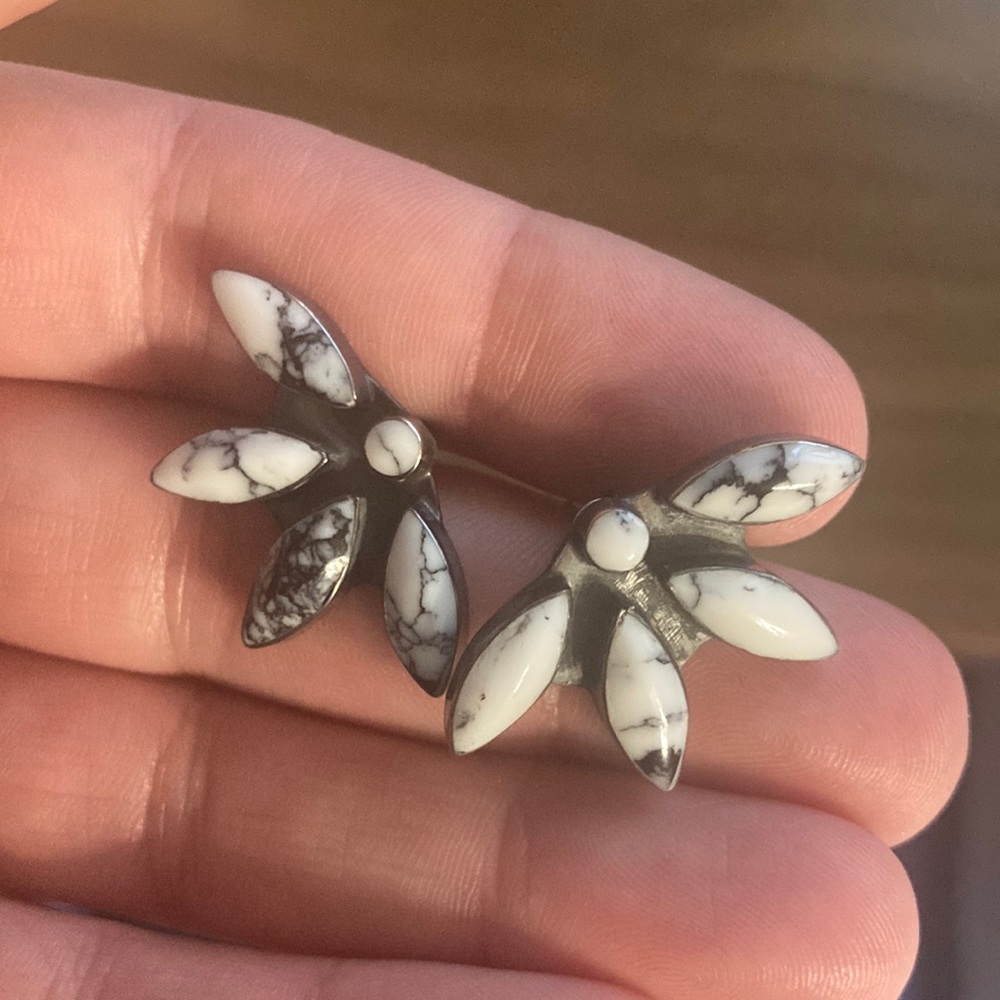 Authentic White Buffalo Turquoise Clusters